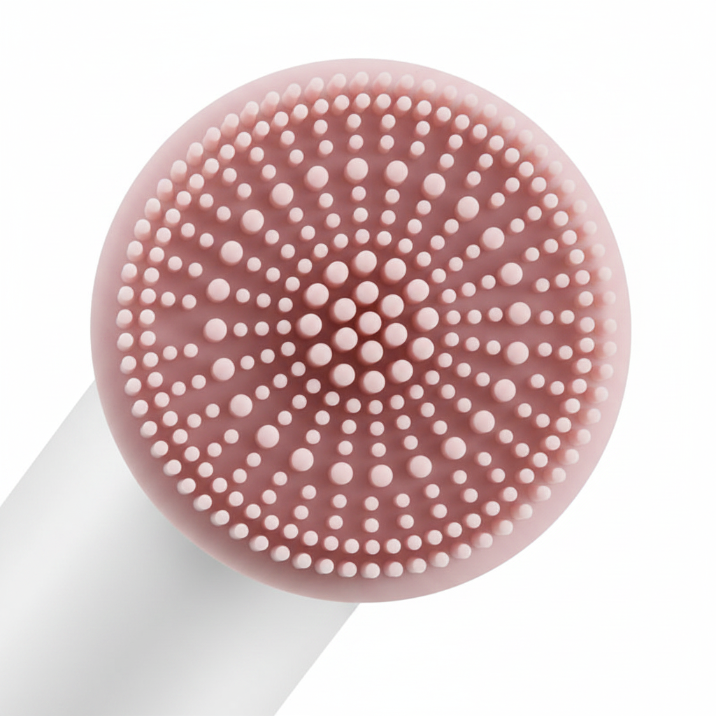 Electric Silicone Facial Cleansing Brush - Brush Head Detail