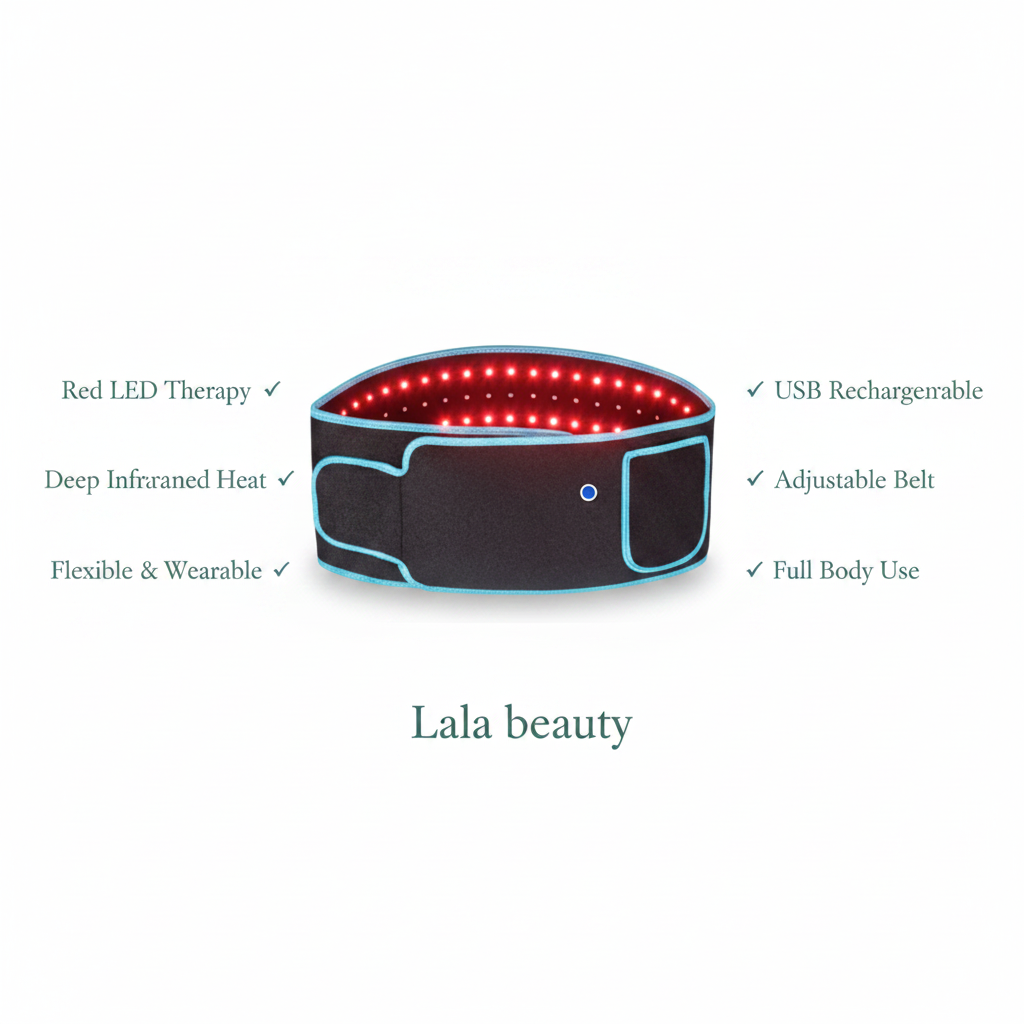 LED Infrared Belt - Infographic