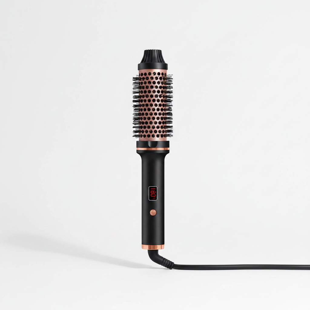 Ceramic curling iron brush - LAKA style