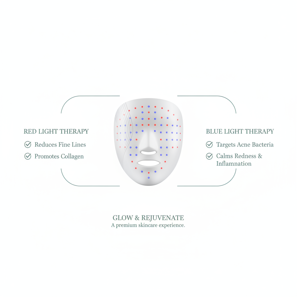 LED light therapy benefits - LAKA style