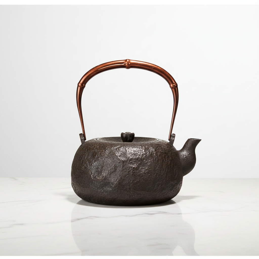 Japanese Cast Iron Tetsubin Kettle - Main Product Shot