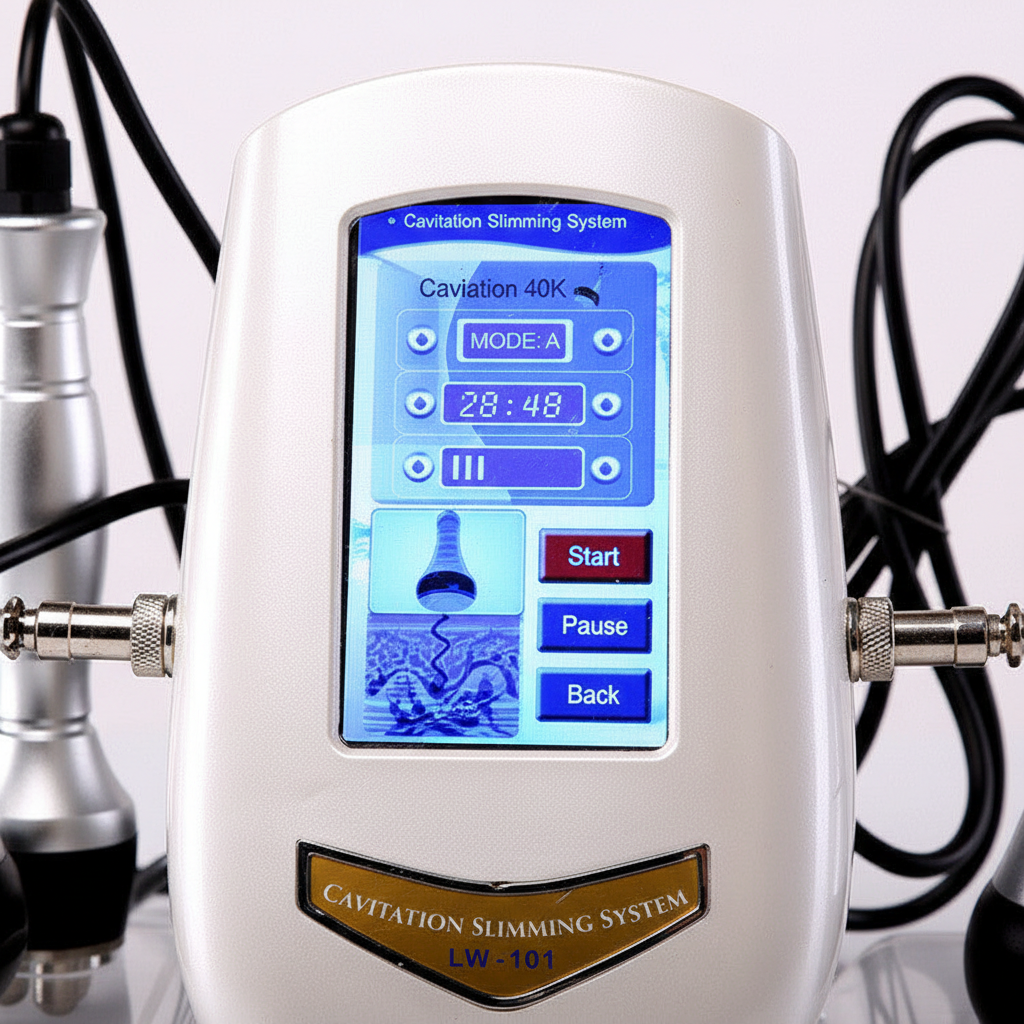 40K Cavitation RF Slimming Machine - Touch Screen Detail