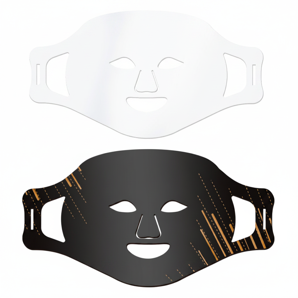 White and black LED face masks - LAKA style