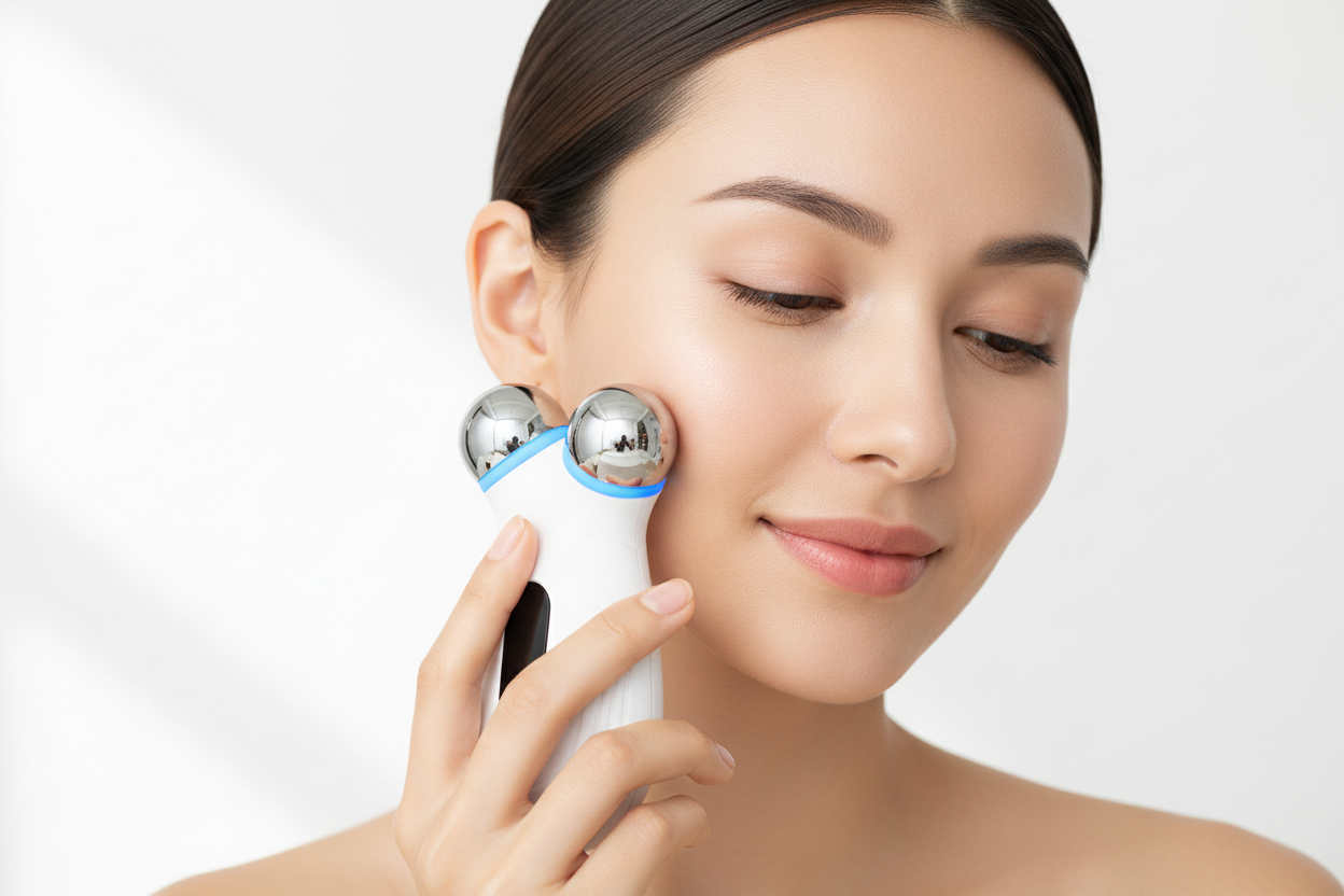 EMS Microcurrent Face Lift Device - Lifestyle Use